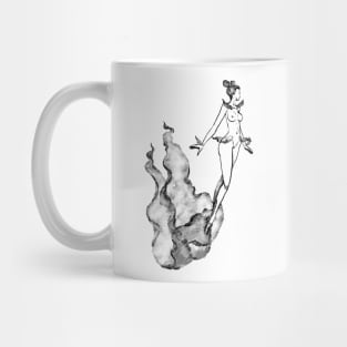 Ink-Girlfish2 Mug